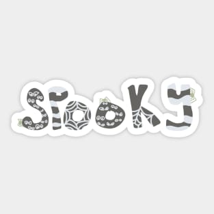 SPOOKY Sticker